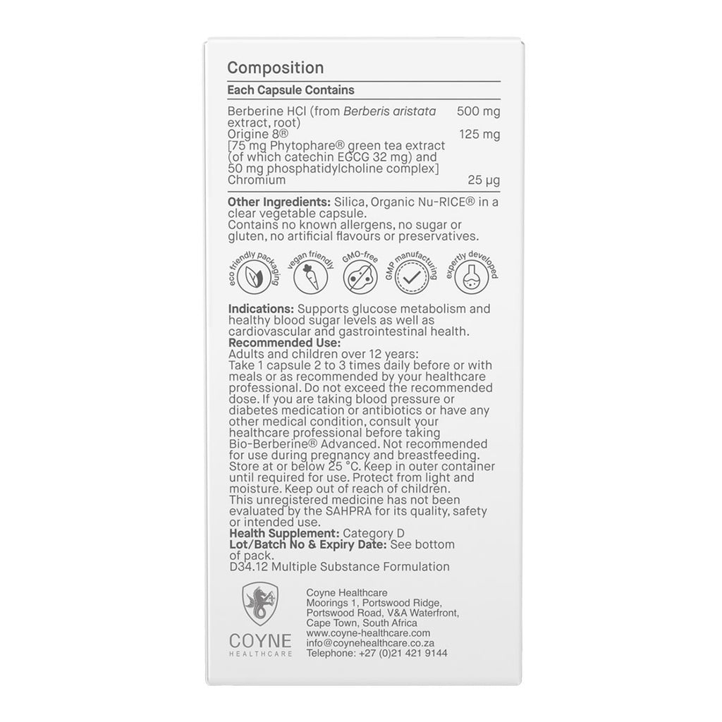 Coyne Healthcare Bio-Berberine Complex 500mg _2