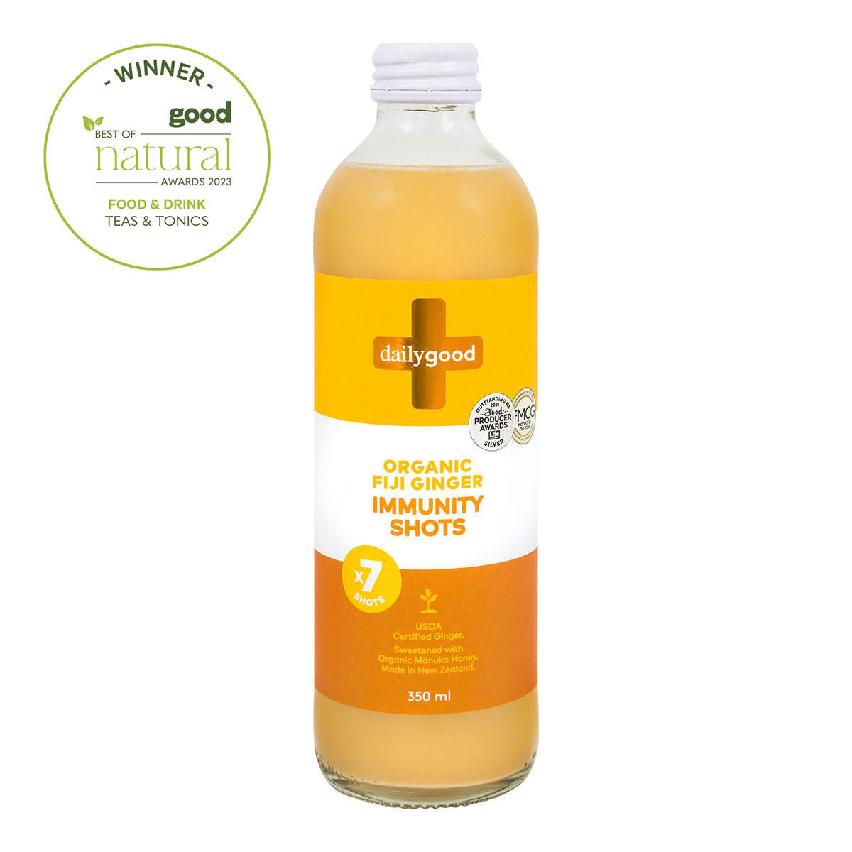 Daily Good Organic Fiji Ginger Immunity Shots _1