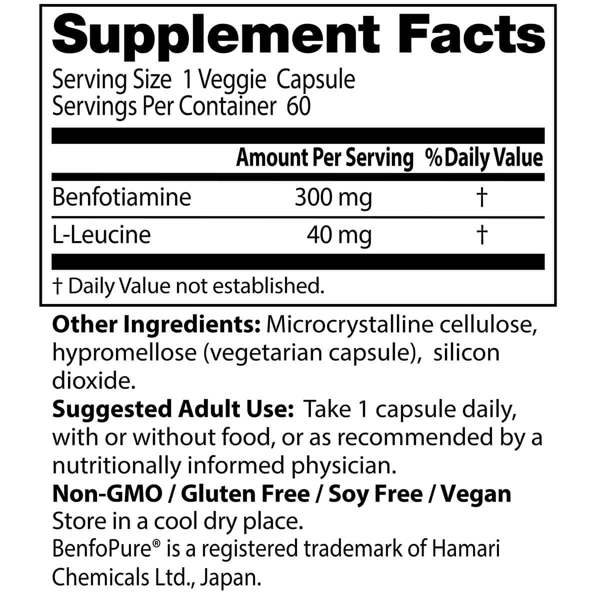 Doctor's Best Benfotiamine 300 _3