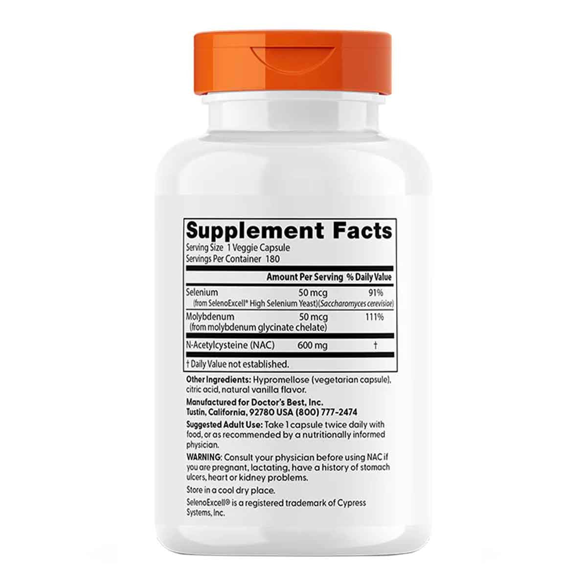 Doctor's Best NAC Detox Regulators _3