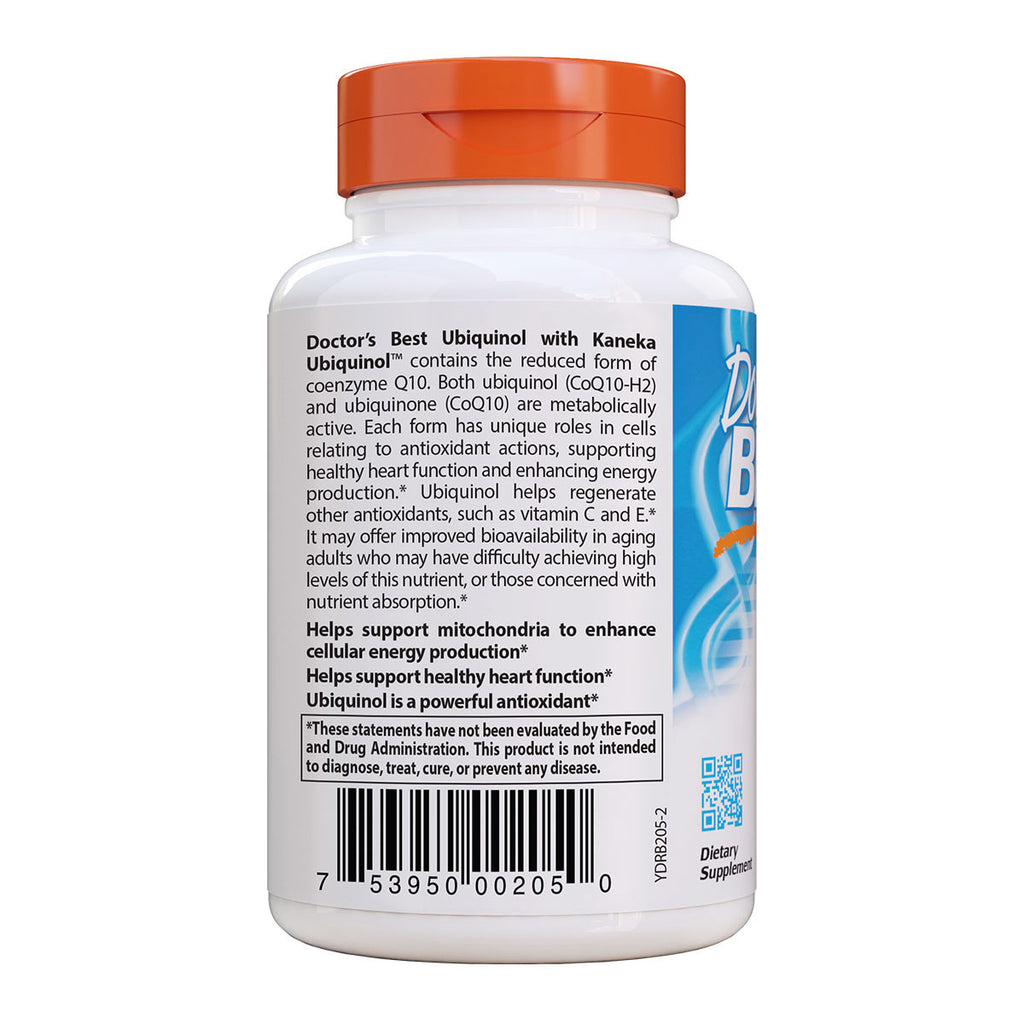 Doctor's Best Ubiquinol featuring Kaneka QH 100mg _2