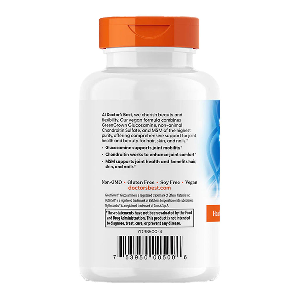 Doctor's Best Vegan Glucosamine Chondroitin MSM _2
