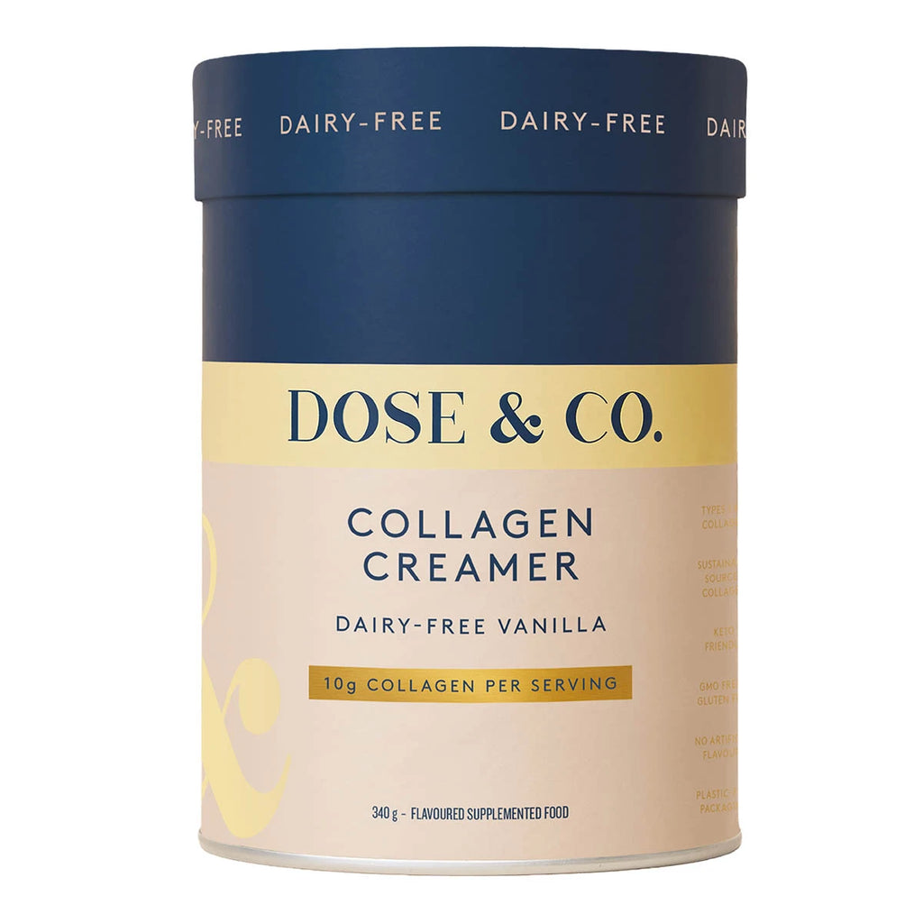 Dose & Co. Collagen Creamer container on a white background