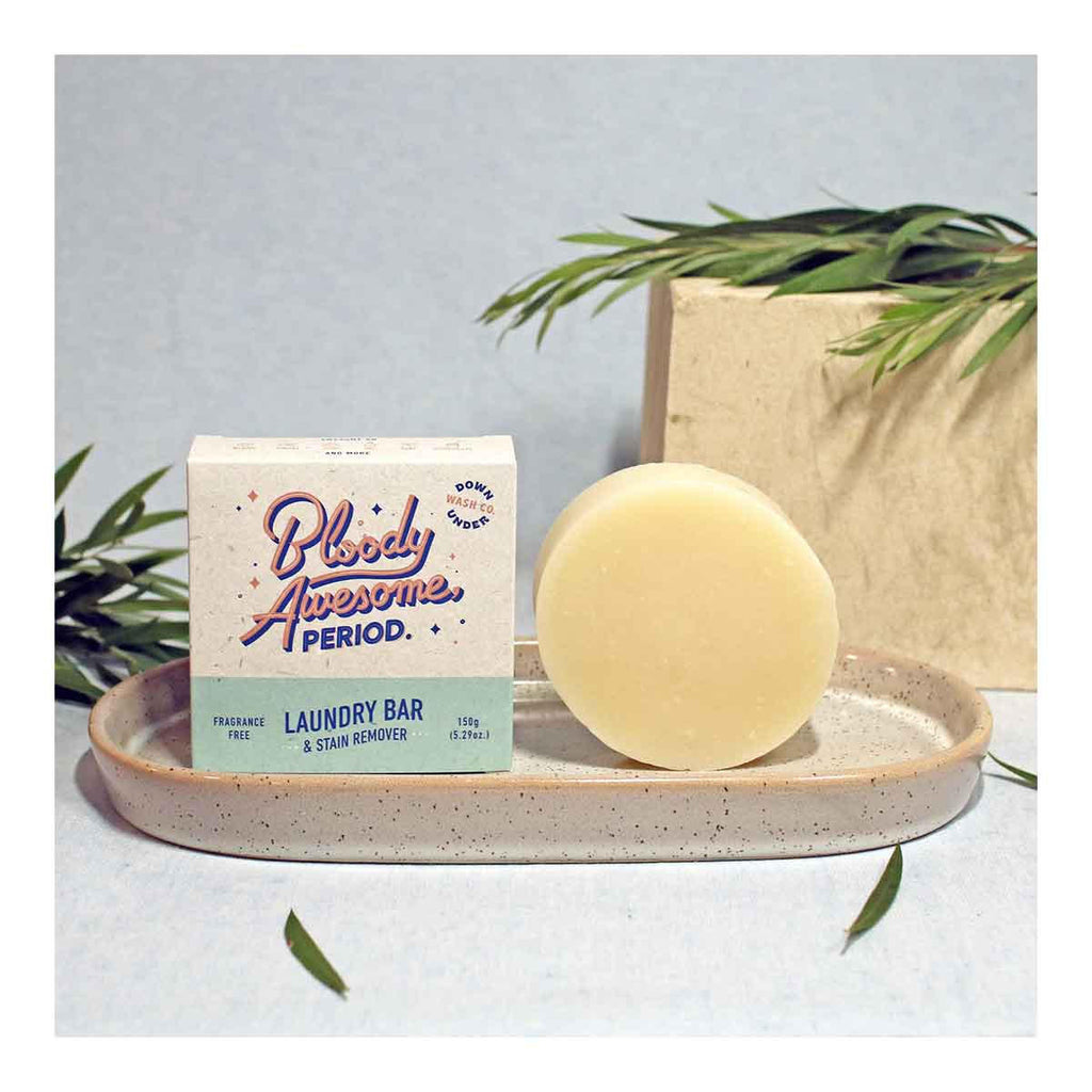 Downunder Wash Co Bloody Awesome, Period - Laundry Bar and Stain Remover Fragrance Free_2