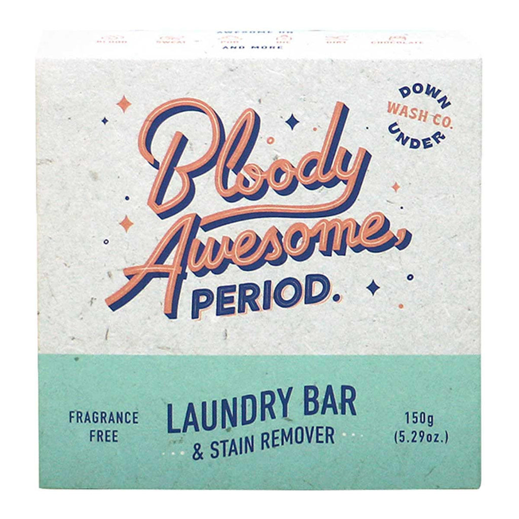 Downunder Wash Co Bloody Awesome, Period - Laundry Bar and Stain Remover Fragrance Free_1