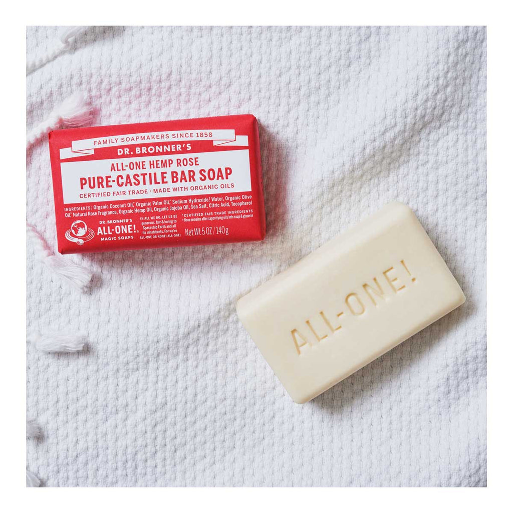 Dr Bronner's Rose Bar Soap _2