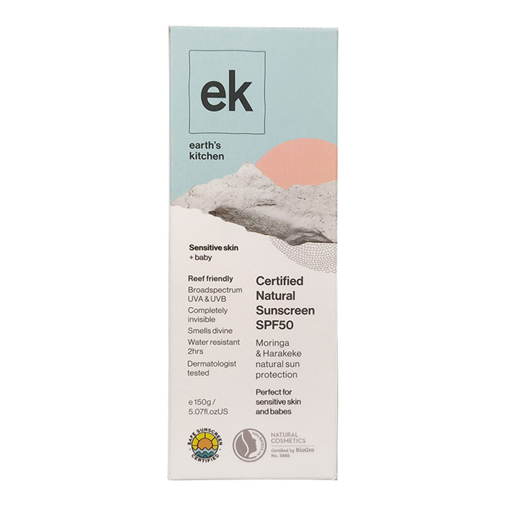Earth's Kitchen Moringa & Harakeke Certified Natural Sunscreen SPF50 _2