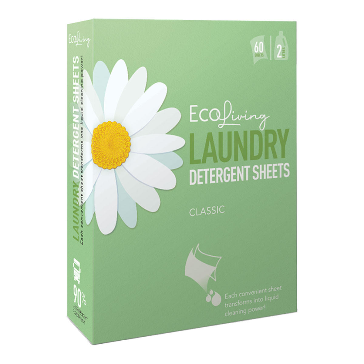 EcoLiving Laundry Detergent Sheets - Classic_3