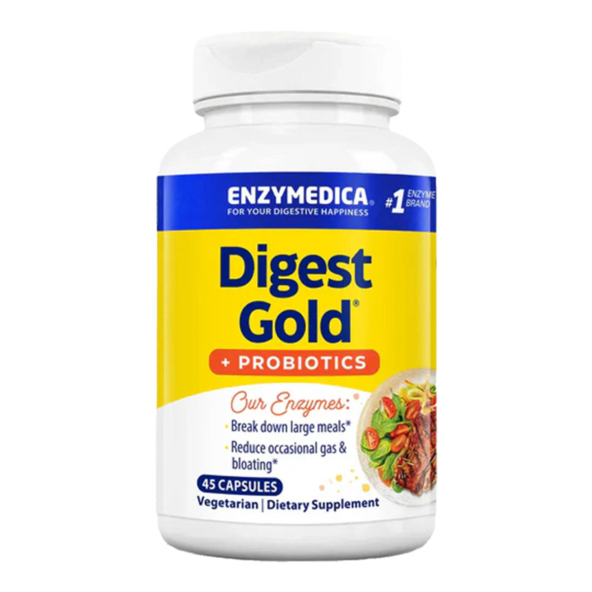 Buy Digest Gold + Probiotics by Enzymedica I HealthPost NZ - 45 ...