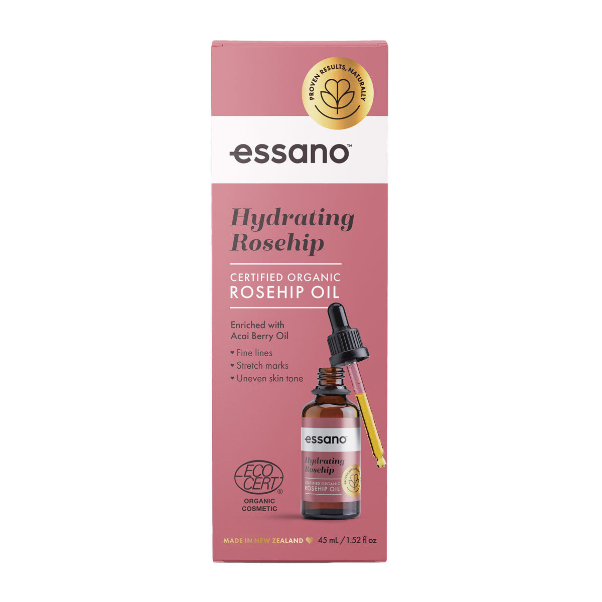 Essano Hydrating Rosehip Certified Organic Oil_2