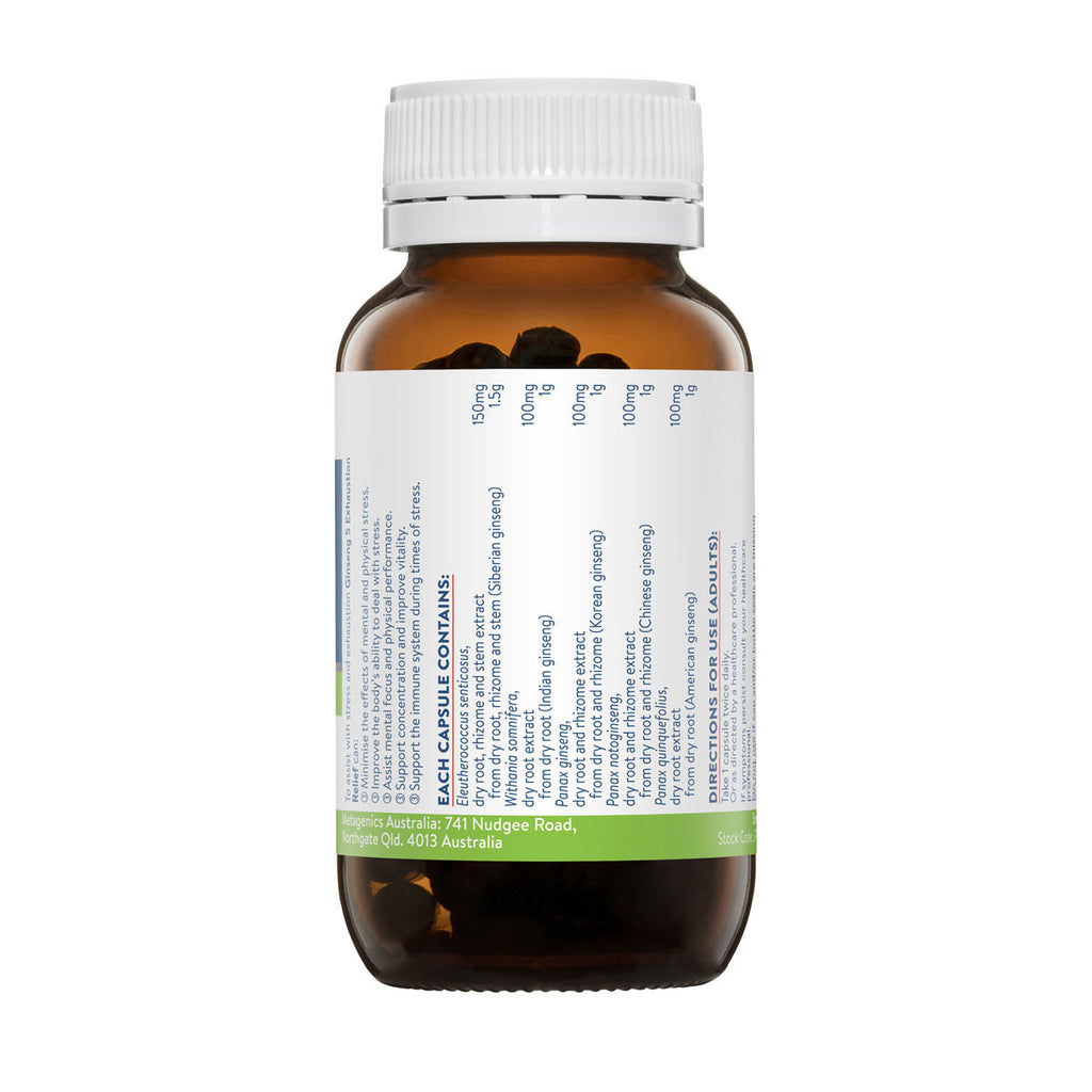 Ethical Nutrients Ginseng 5 Exhaustion Relief_2