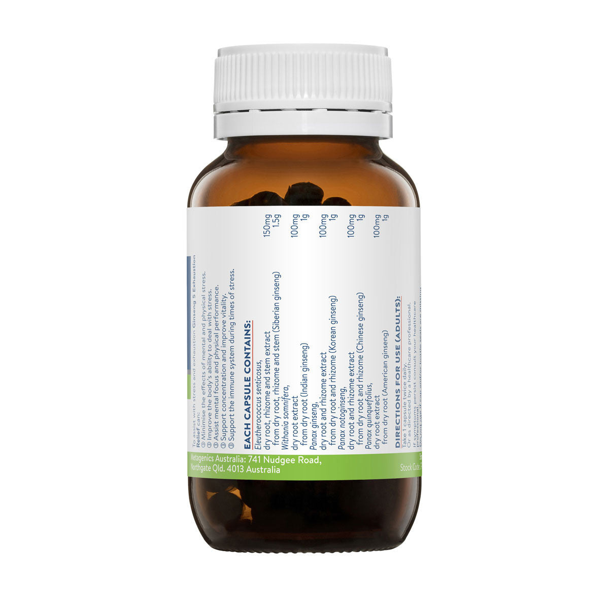 Ethical Nutrients Ginseng 5 Exhaustion Relief_2