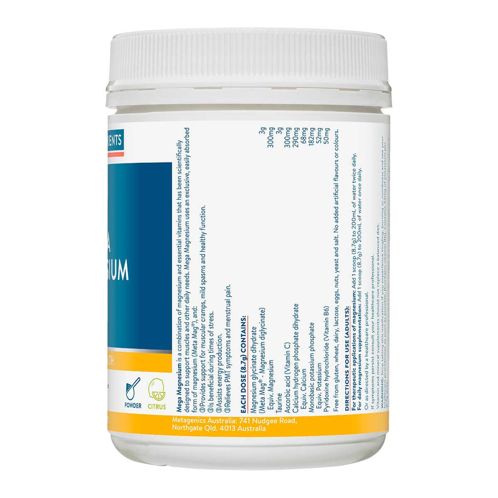 Ethical Nutrients Mega Magnesium Powder Citrus _4