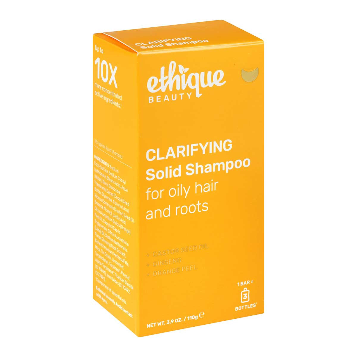 Buy Clarifying Solid Shampoo for Oily Hair and Roots by Ethique I ...