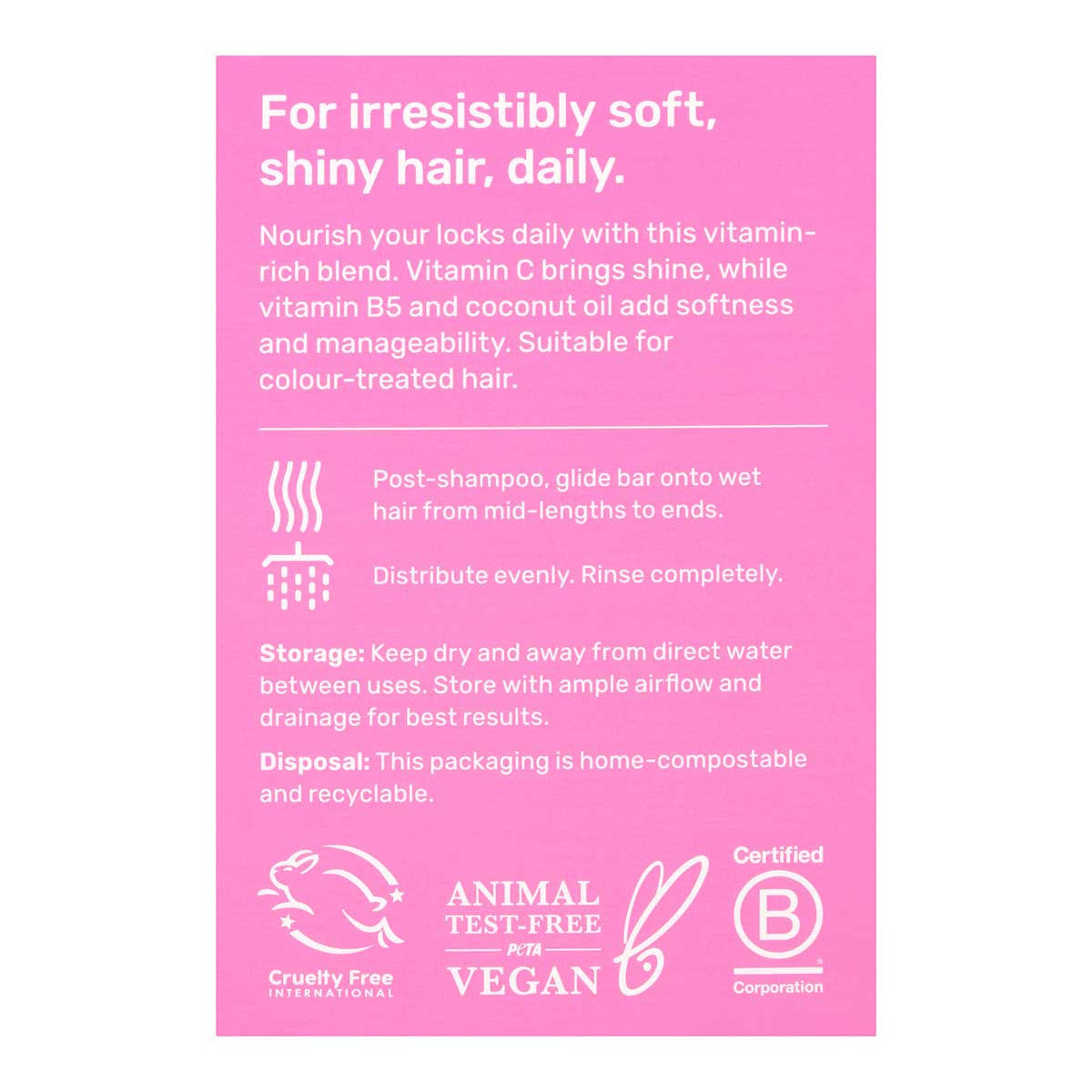 Ethique Everyday Shine Solid Conditioner for All Hair Types _5