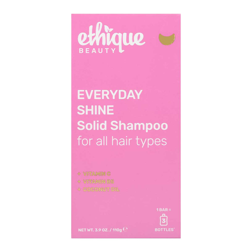 Ethique Everyday Shine Solid Shampoo for All Hair Types _2