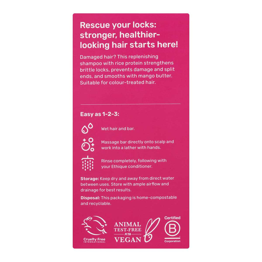 Ethique Repairing Solid Shampoo for Damaged Hair _4