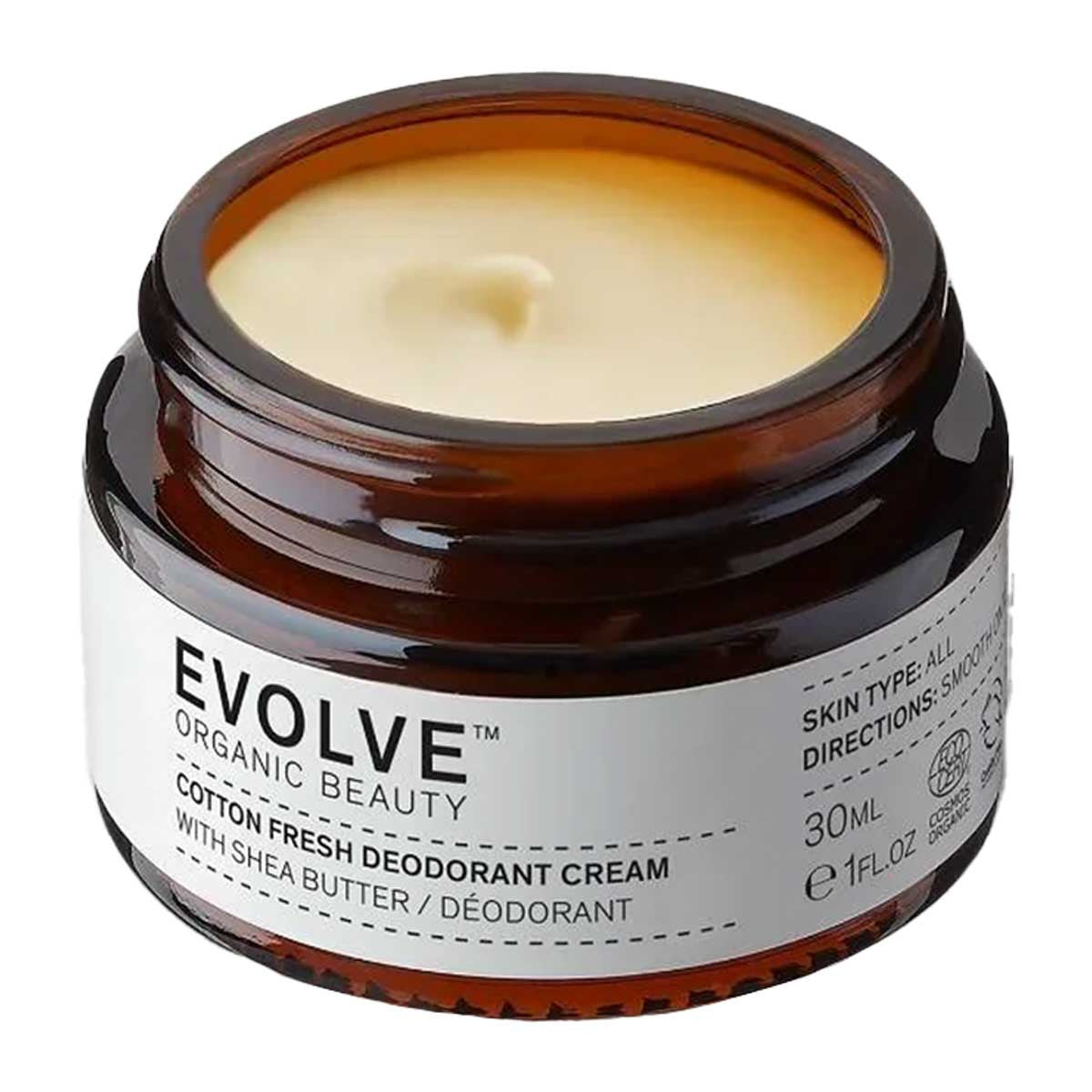 Evolve Organic Beauty Cotton Fresh Deodorant Cream _1