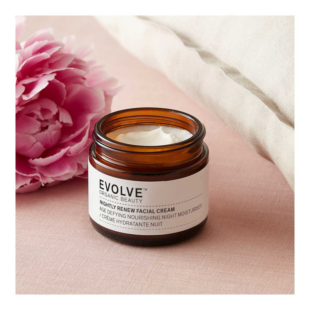 Evolve Organic Beauty Nightly Renew Facial Cream _3