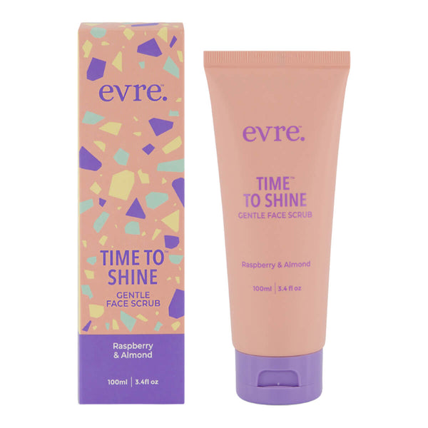 Time To Shine Raspberry & Almond Gentle Face Scrub