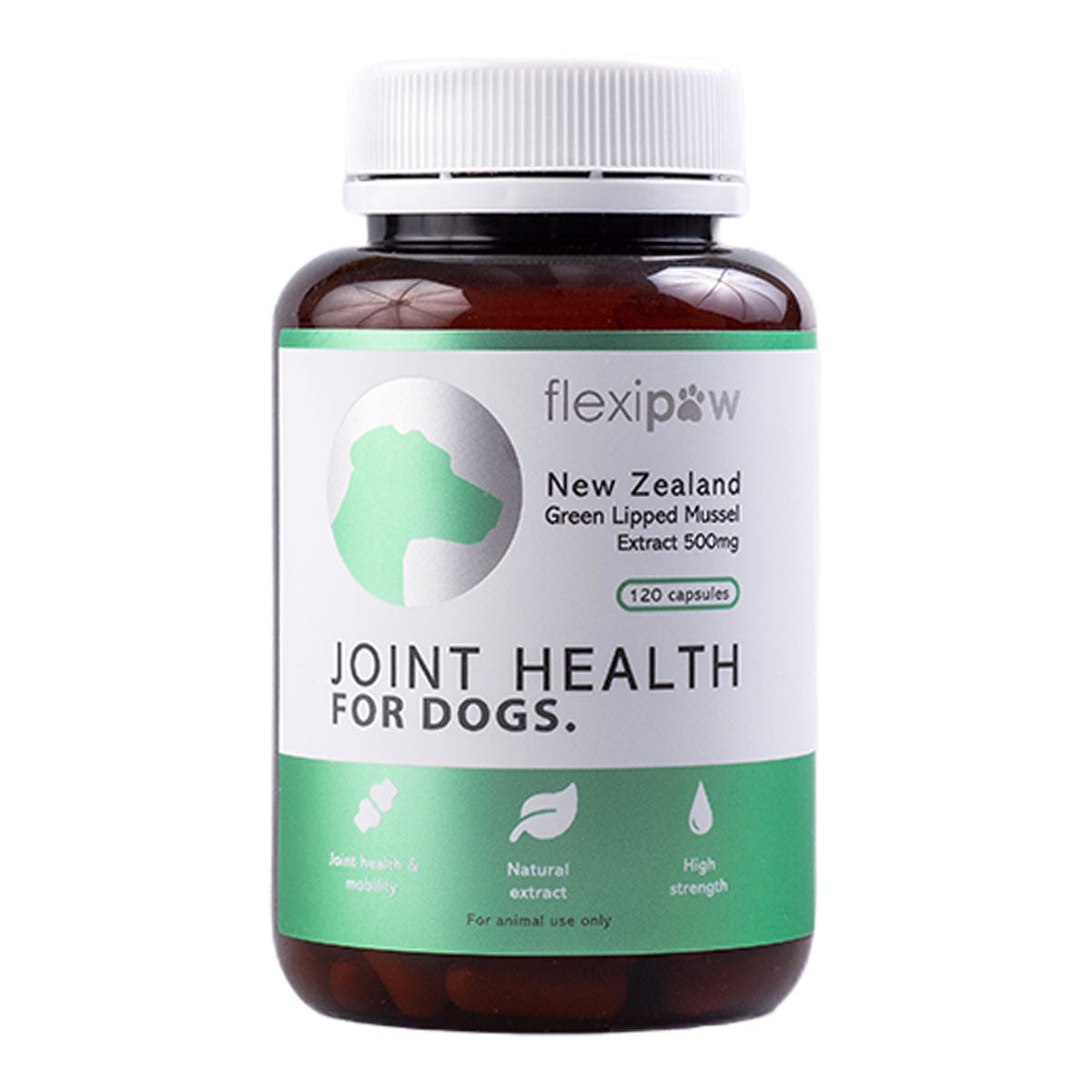 FlexiPaw Joint Health for Dogs - Green Lipped Mussel Extract 500mg _1
