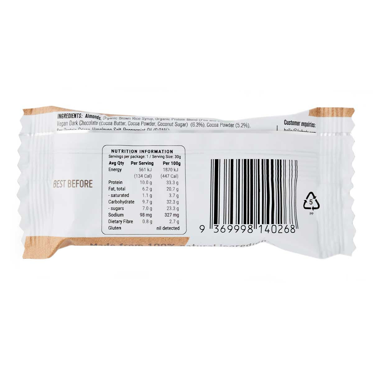 FODBODS Mint Chocolate Protein Bar _2