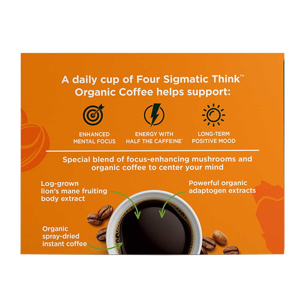 Four Sigmatic Organic Coffee with Lion's Mane & Chaga Mushrooms - Think _2