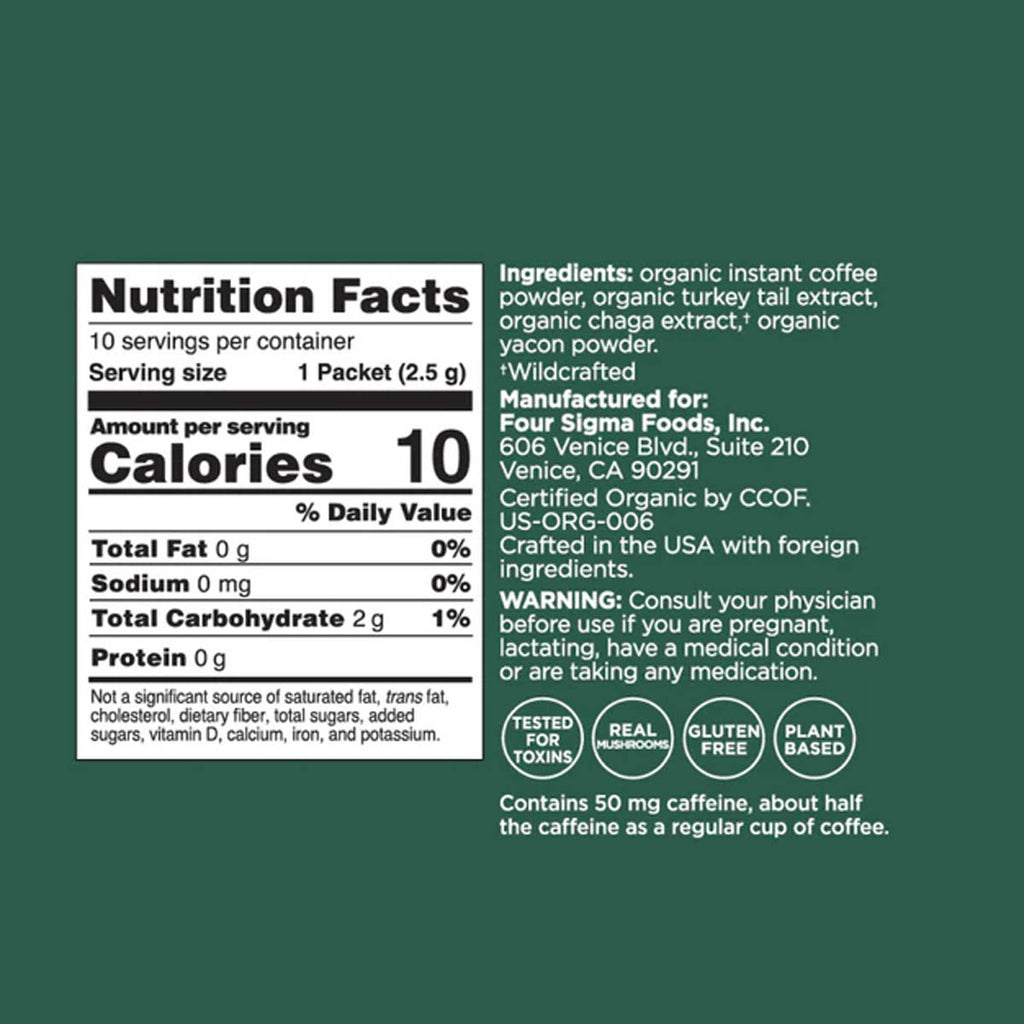 Four Sigmatic Gut Health Organic Coffee with Turkey Tail & Chaga Mushrooms_6