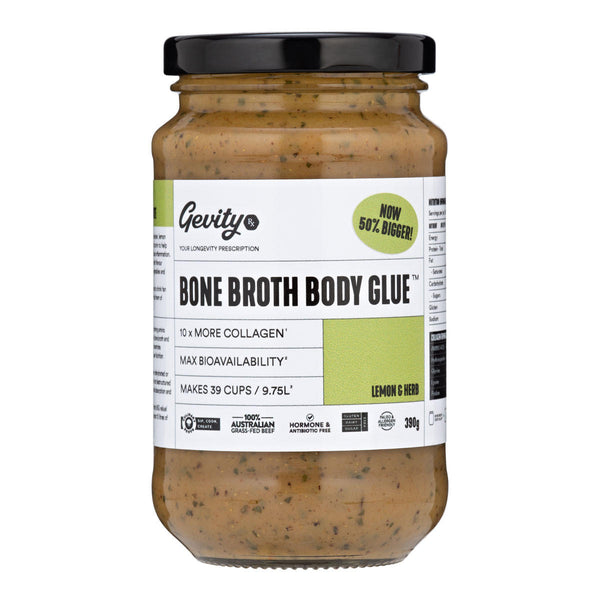 Bone Broth Body Glue Lemon & Herb