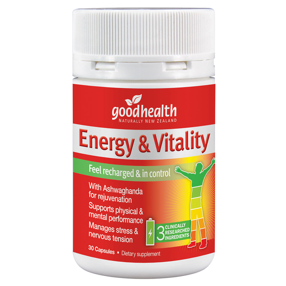 Good Health Power Buy Energy & Vitality by Good Health I HealthPost NZ - 30 capsules ...