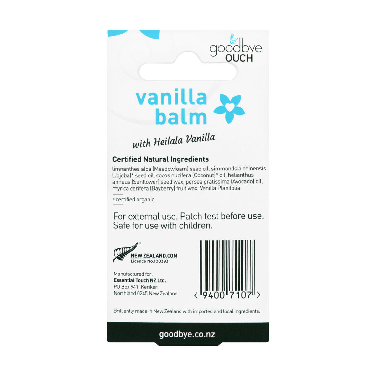 Goodbye Ouch Vanilla Balm Lips and Skin_2