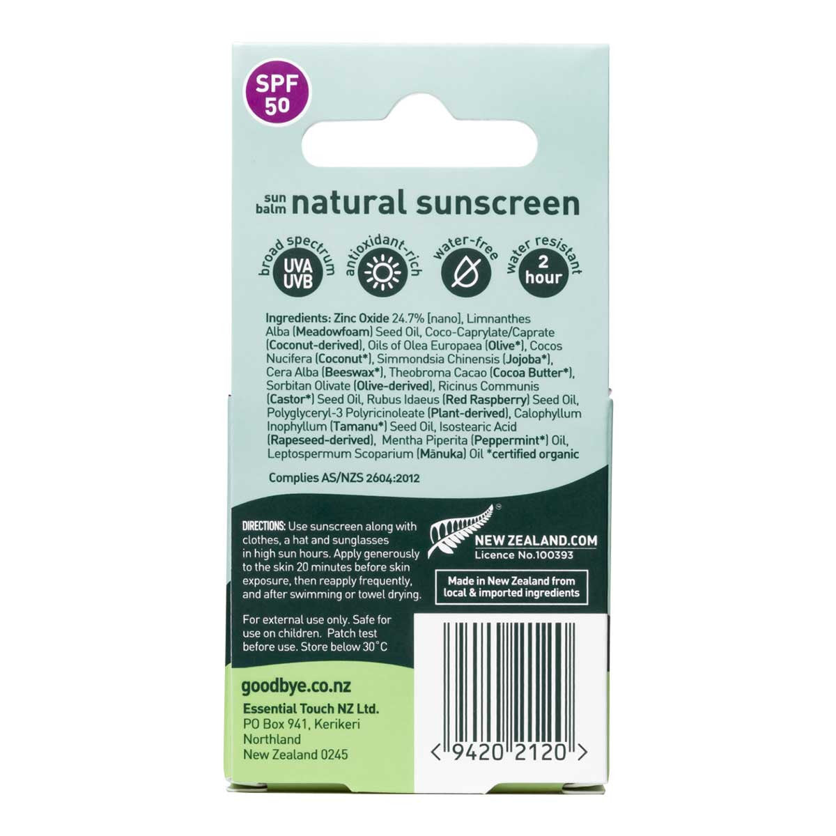 Goodbye Sun Balm SPF 50 _5