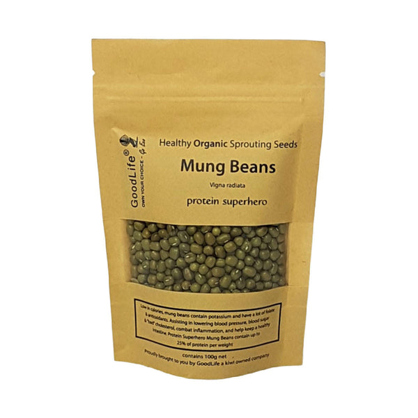 Organic Mung Bean Sprout Seeds