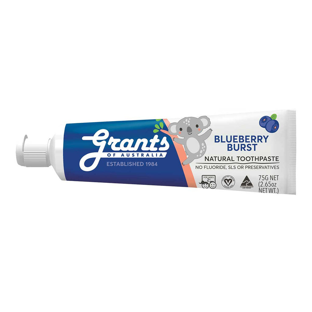 Grants Kids Blueberry Burst Natural Toothpaste _2