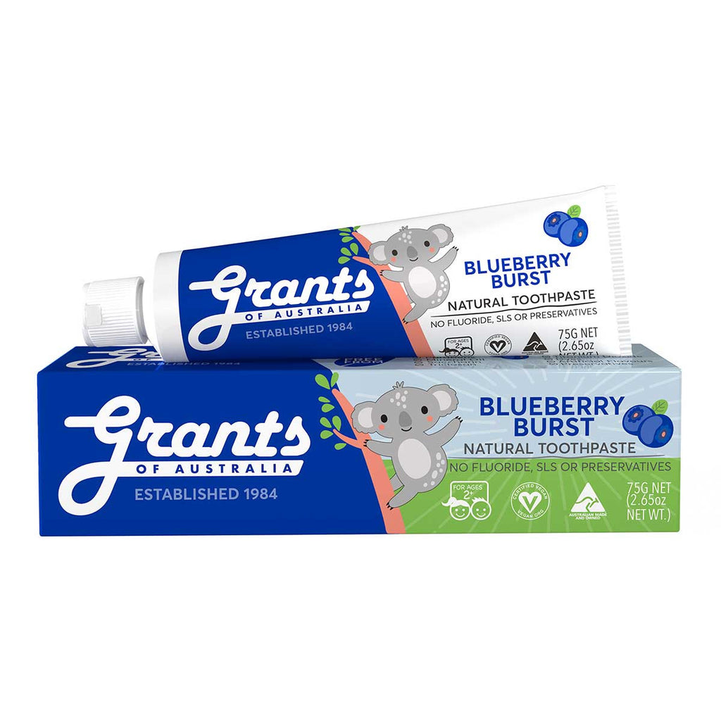 Grants Kids Blueberry Burst Natural Toothpaste _1