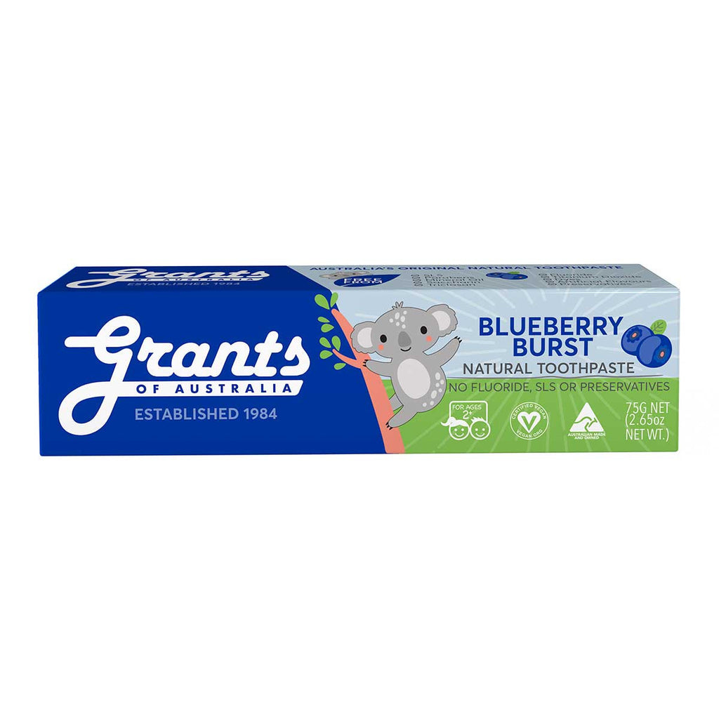 Grants Kids Blueberry Burst Natural Toothpaste _3