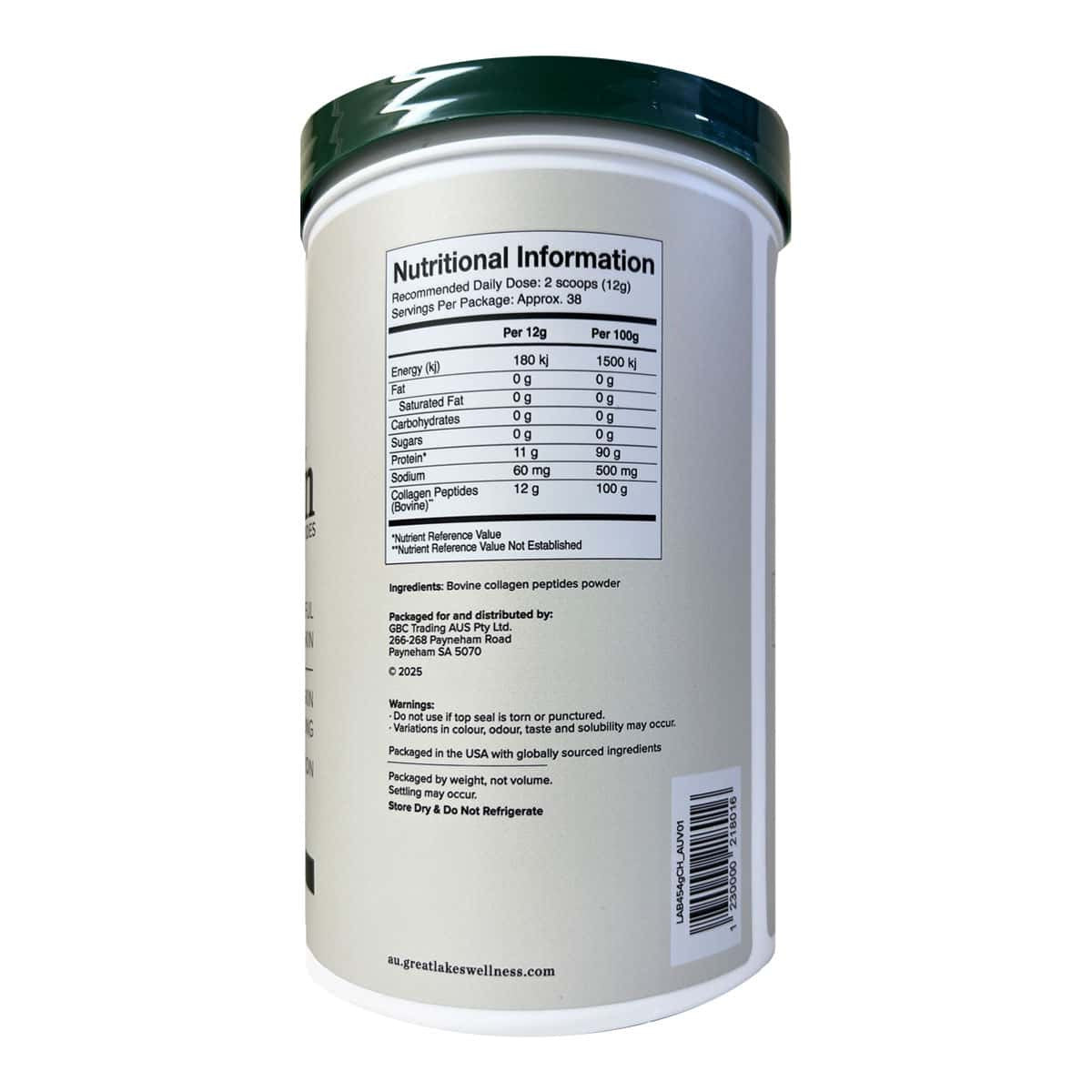 Great Lakes Gelatin Quick Dissolve Collagen Peptides _1