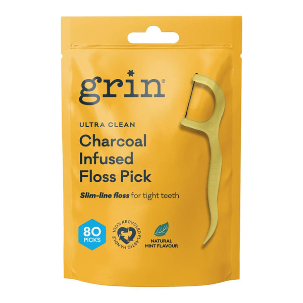 Ultra Clean Charcoal Infused Floss Picks