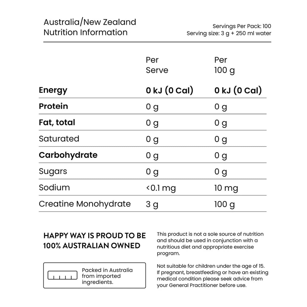Creatine Powder Monohydrate