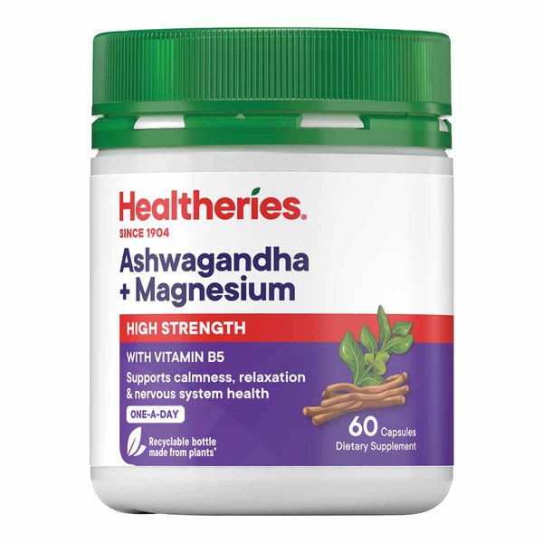 Ashwagandha + Magnesium High Strength