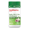 Garlic, Vit C, Zinc & Echinacea + Olive Leaf