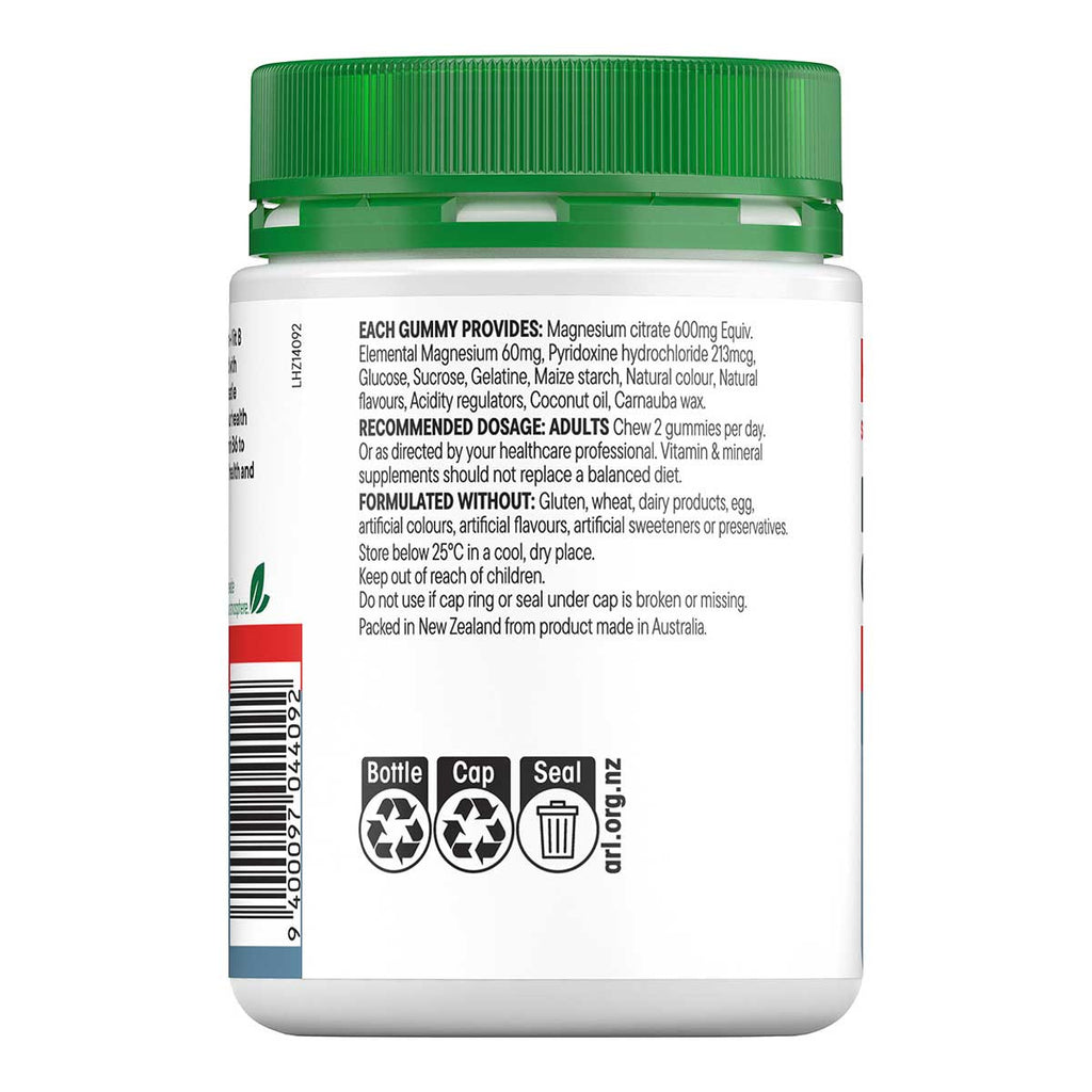 Healtheries Magnesium + Vit B Gummies - High Strength _2