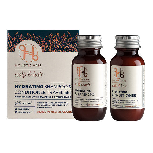 Holistic Hair Hydrating Shampoo and Conditioner Travel Set_1
