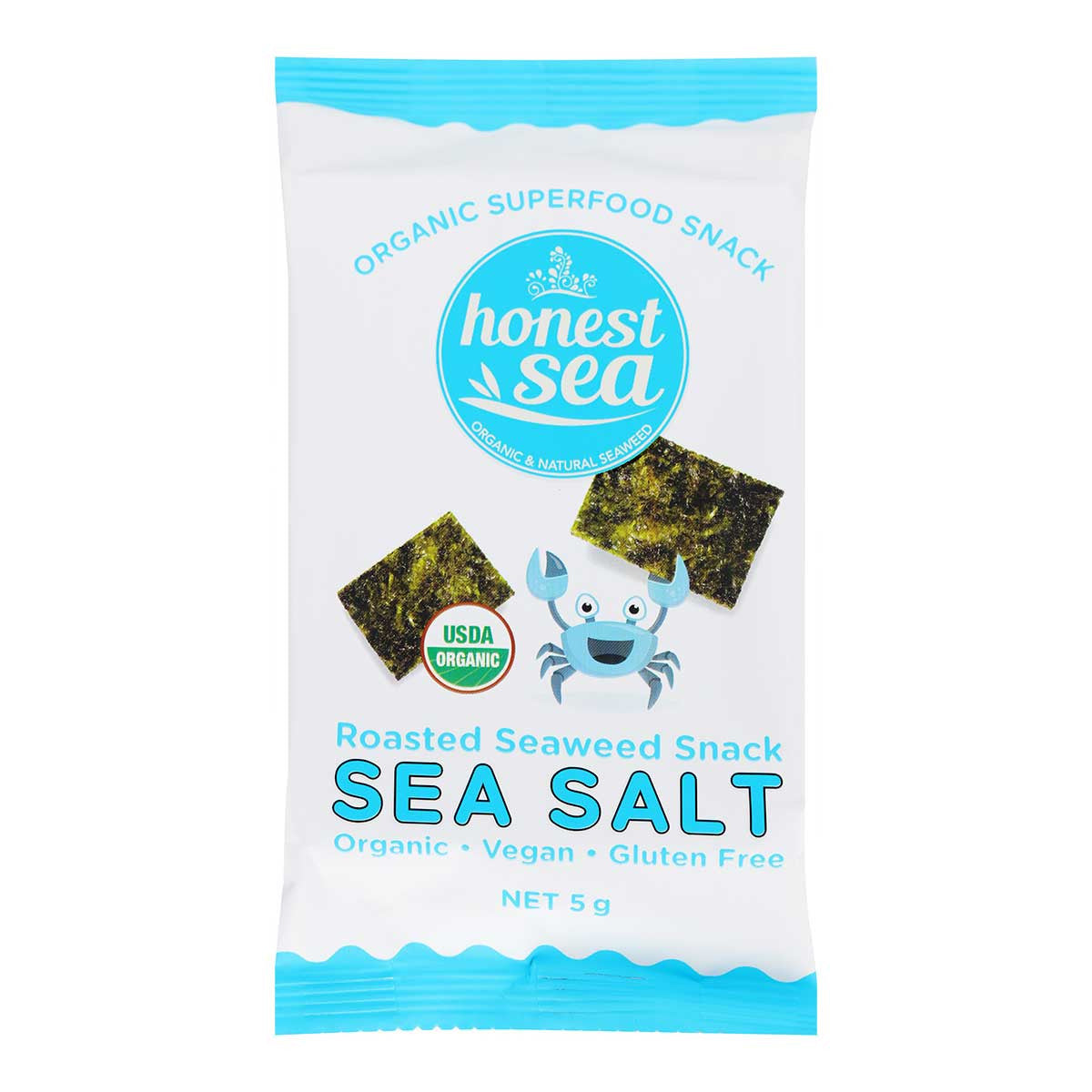 honest sea Roasted Seaweed Snack - Sea Salt _1