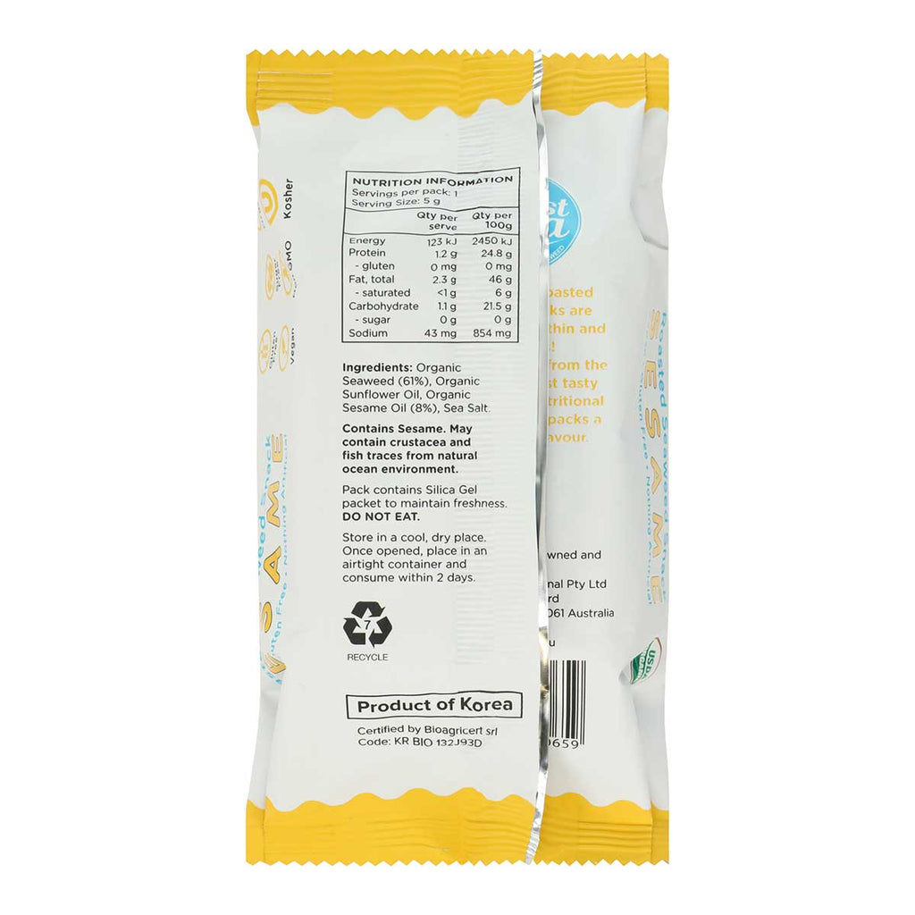 honest sea Roasted Seaweed Snack - Sesame _2