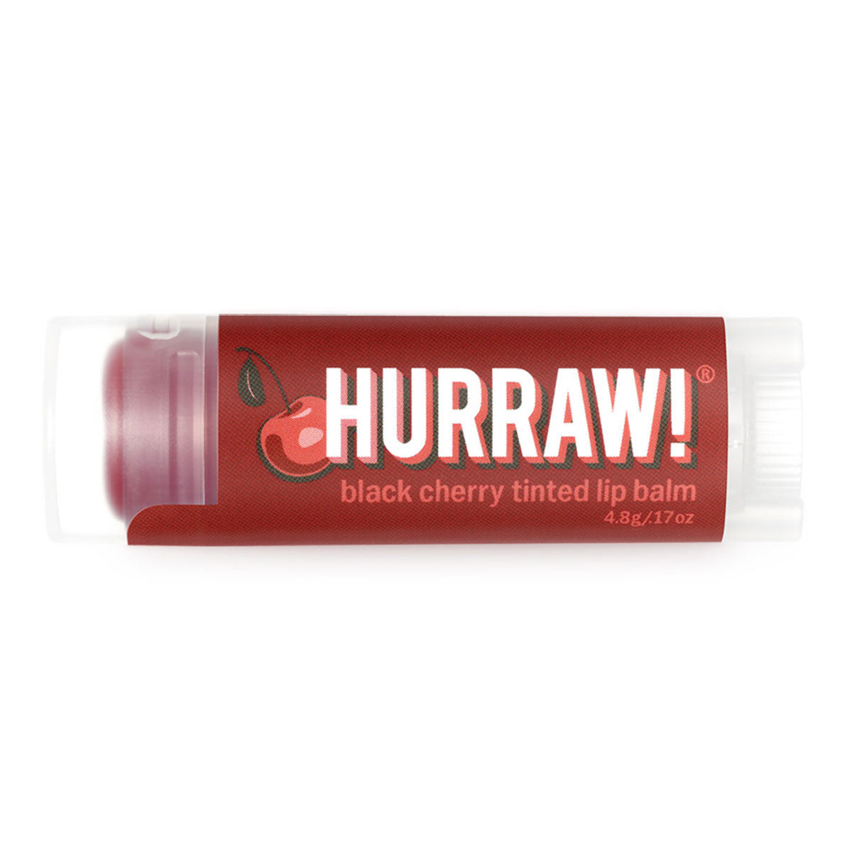 Hurraw Lip Balm Black Cherry _1