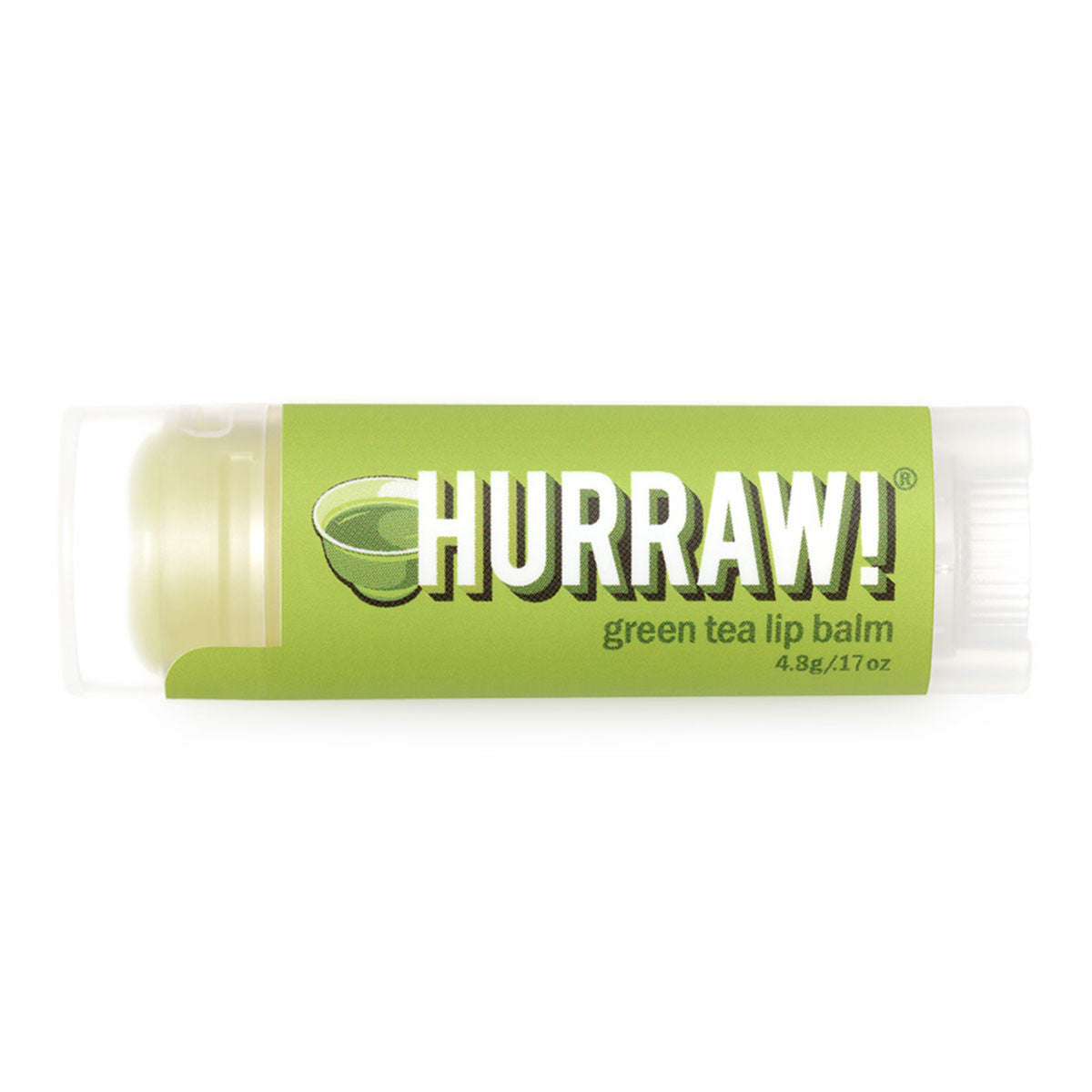 Hurraw Lip Balm Green Tea _1