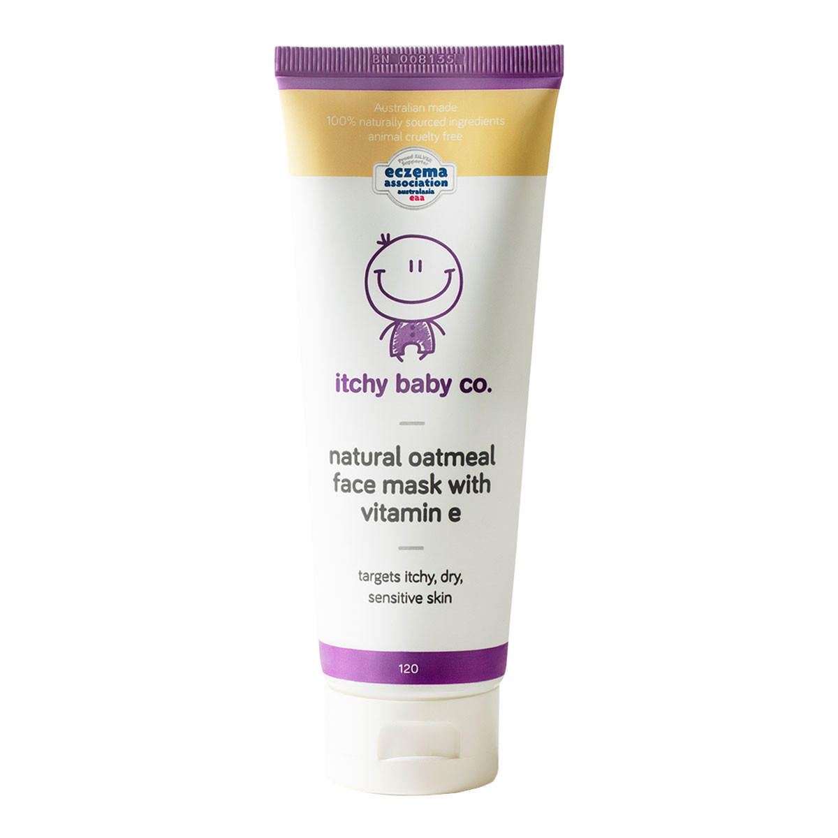 Itchy Baby Co Natural Oatmeal Face Mask With Vitamin E_1