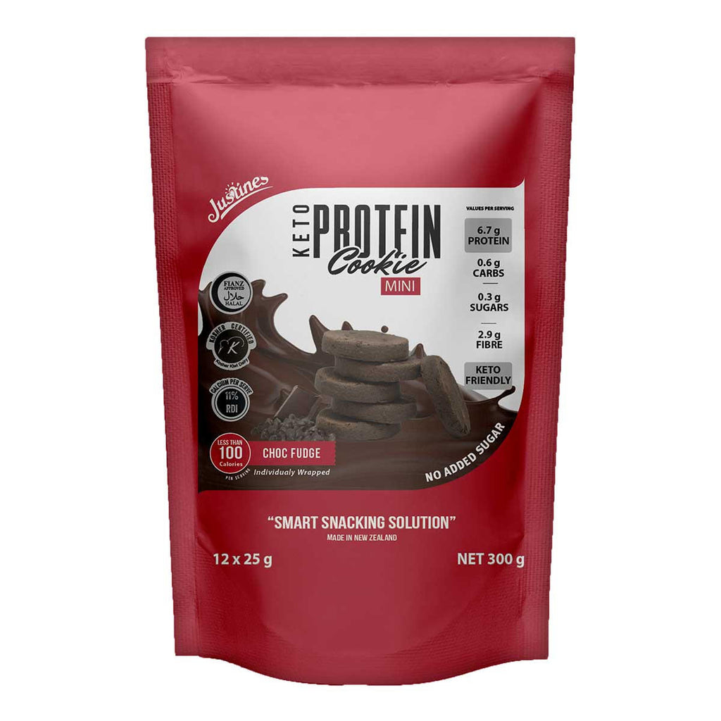 Justines Keto Protein Cookie Mini Choc Fudge_1