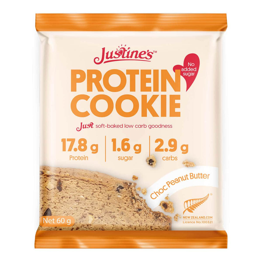 Justine's Peanut Butter Choc Chip Protein Cookie_1